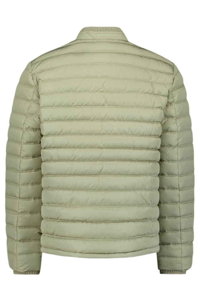GEWATTEERDE JAS 29630802SN 197 LIGHT MOSS
